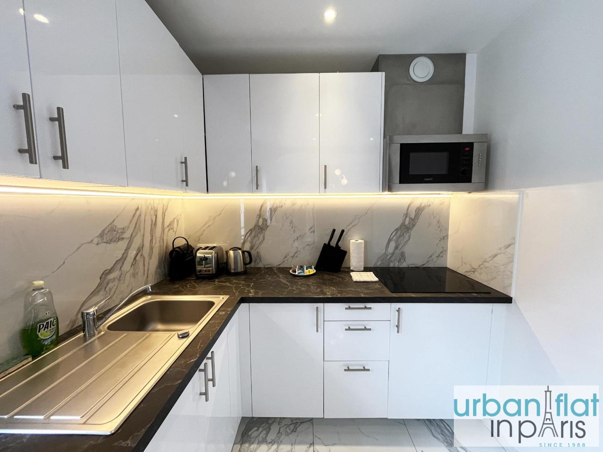 Urban Flat 176 - Charming 3 Bedroom In Montorgueil Appartement Parijs
